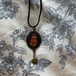 American Psycho Axe Pendant Horror Necklace